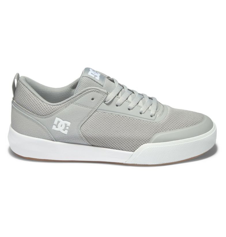 Men DC Shoes Essentials | Men'S Transit Shoes Grey/White
